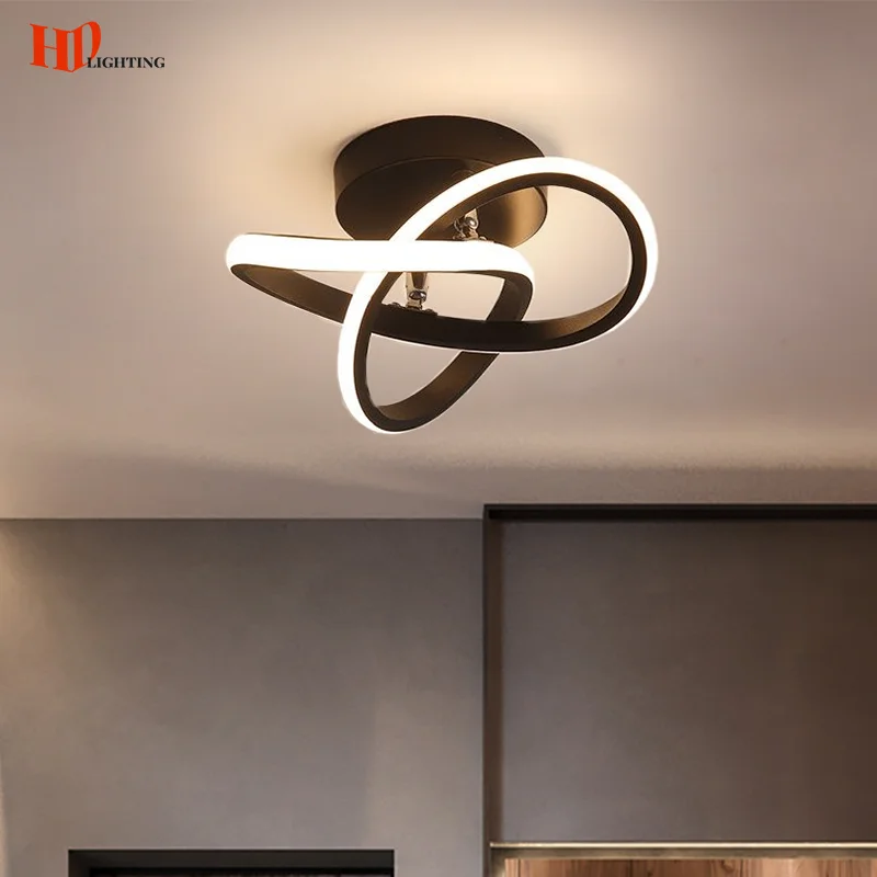 

HD Simple Aisle Ceiling Lamp Small Modern LED Wall Light For Porch Bedroom Living Room Corridor Balcony Home Decor Indoor Lustre