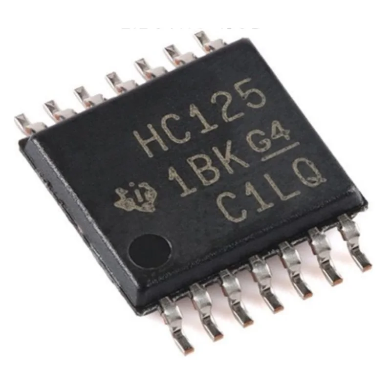 

100 Pieces of Brand New Original Sn74Hc125Pwr with Marking Hc125 Tssop-14 Four-Way Bus Buffer Gate Chip