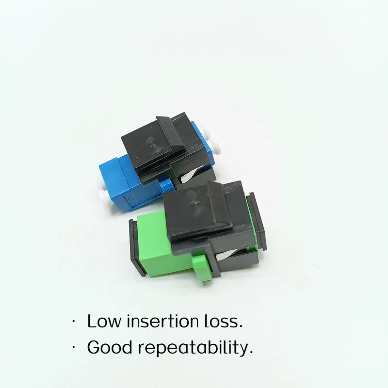 Serat optik LC Duplex SC APC Simplex Keystone Adapter Modular Coupler SM optik adaptor Jack serat Keystone Jack Snap Fitting