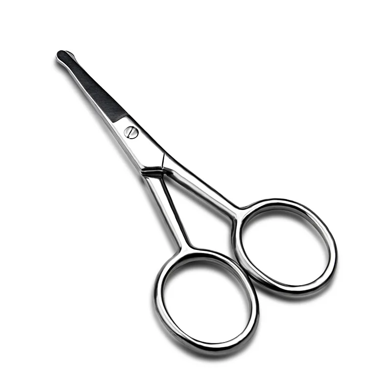 

Stainless Steel Makeup Scissors, Eyebrow Trimming Scissors, Round Nose Hair Scissors, Beauty Scissors, Beard Scissors