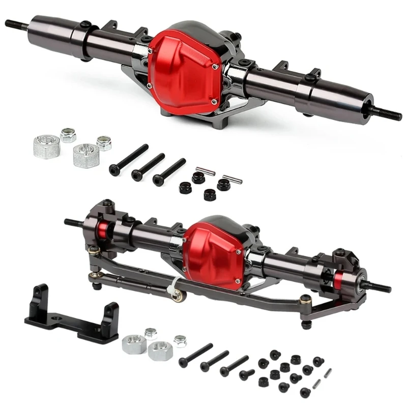 Practical Metal Portals Axles Set for 1/10 Toy Rock Crawling Enthusiasts