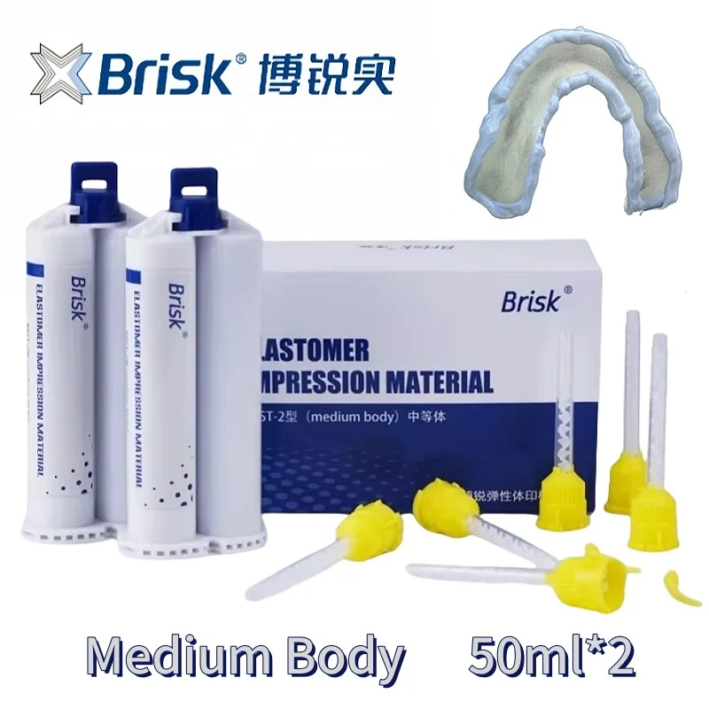 

50ml Dentistry Impression Material Oral Cavity Putty Silicone Rubber Impression Material Dental Products