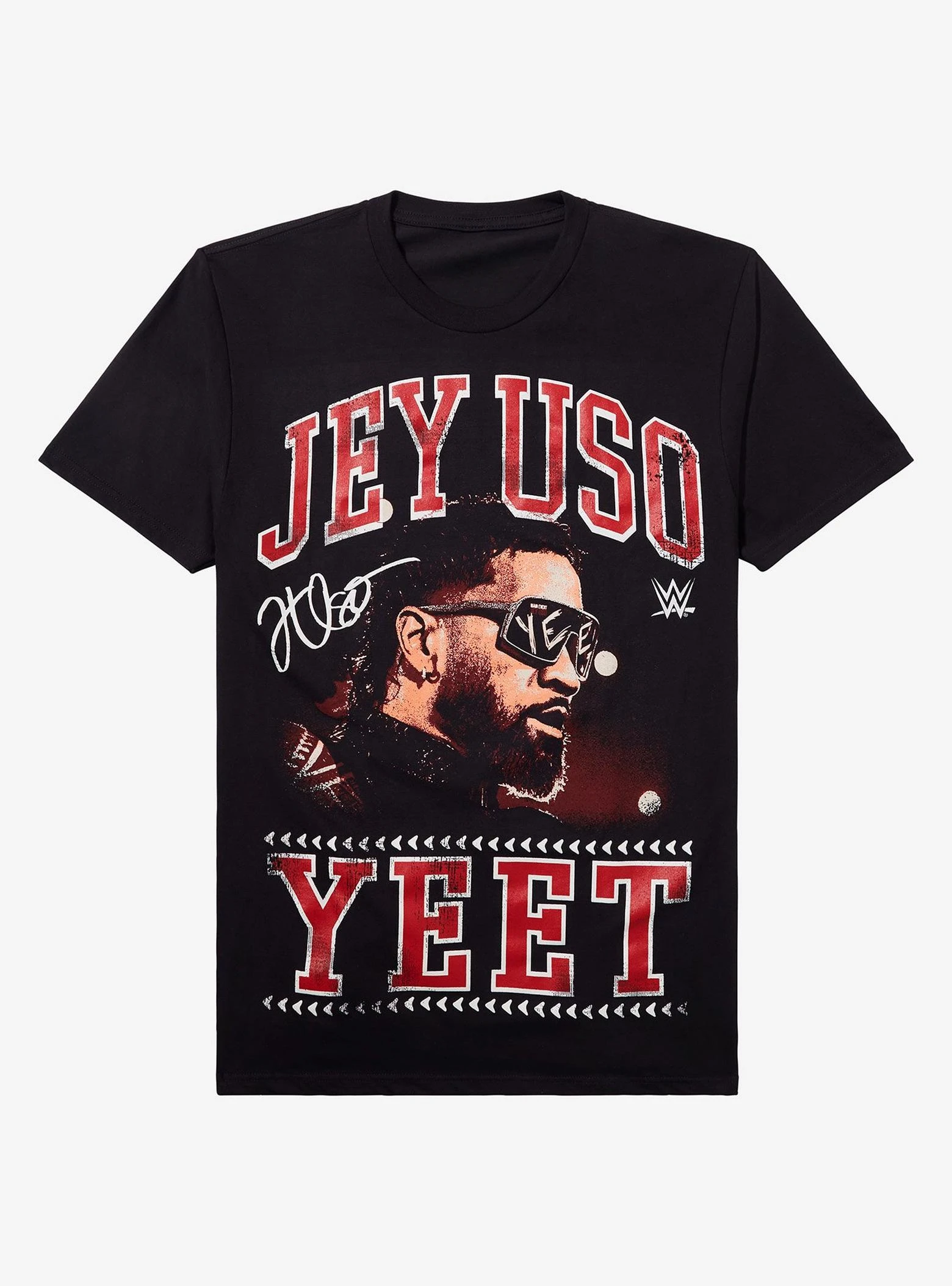 

Футболка WWE Jey Uso Yeet _ Летняя роскошная брендовая хлопковая мужская и женская футболка с принтом и коротким рукавом