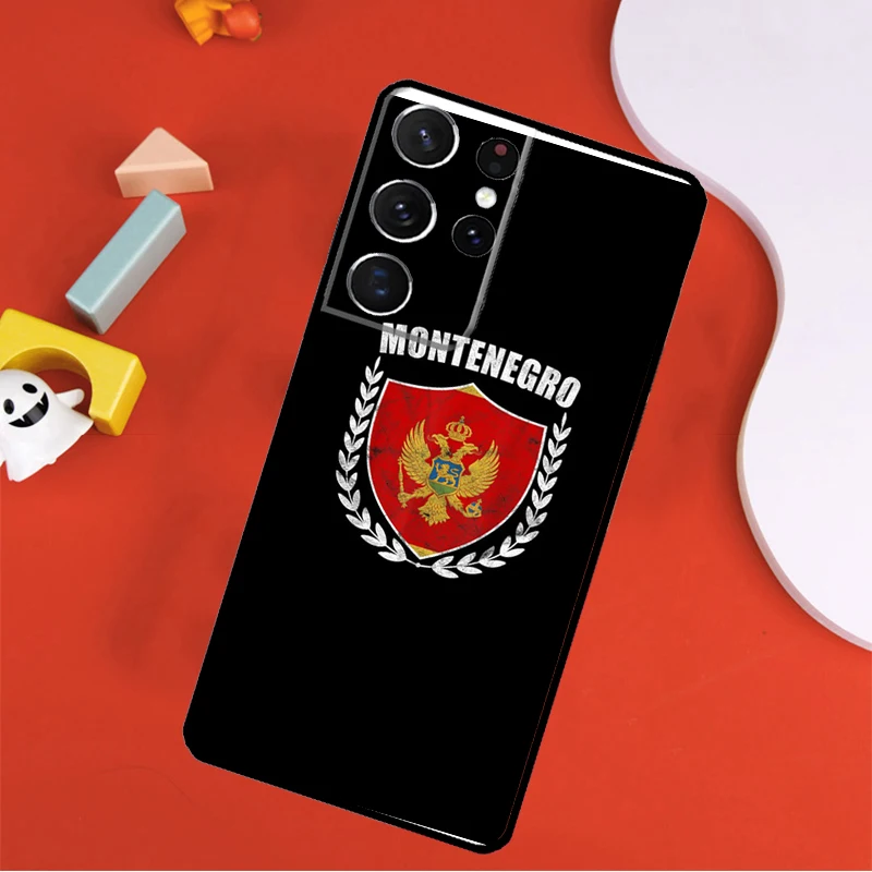 Montenegro Flag Phone Case For Samsung Galaxy S23 S20 FE S8 S9 S10 S21 Plus Note 10 Note 20 S22 Ultra Cover