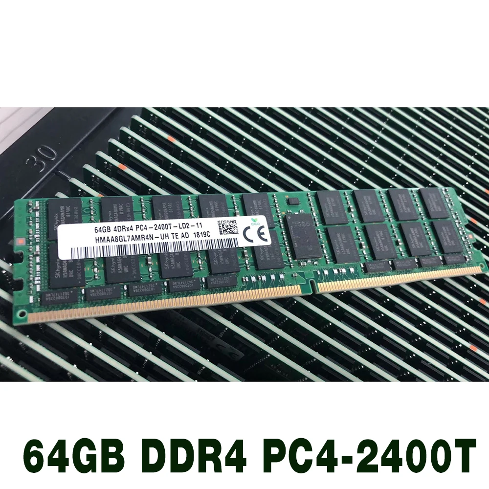 1 pcs For SK Hynix RAM 64G HMAA8GL7AMR4N-UH Memory High Quality Fast Ship 64GB DDR4 4DRX4 PC4-2400T