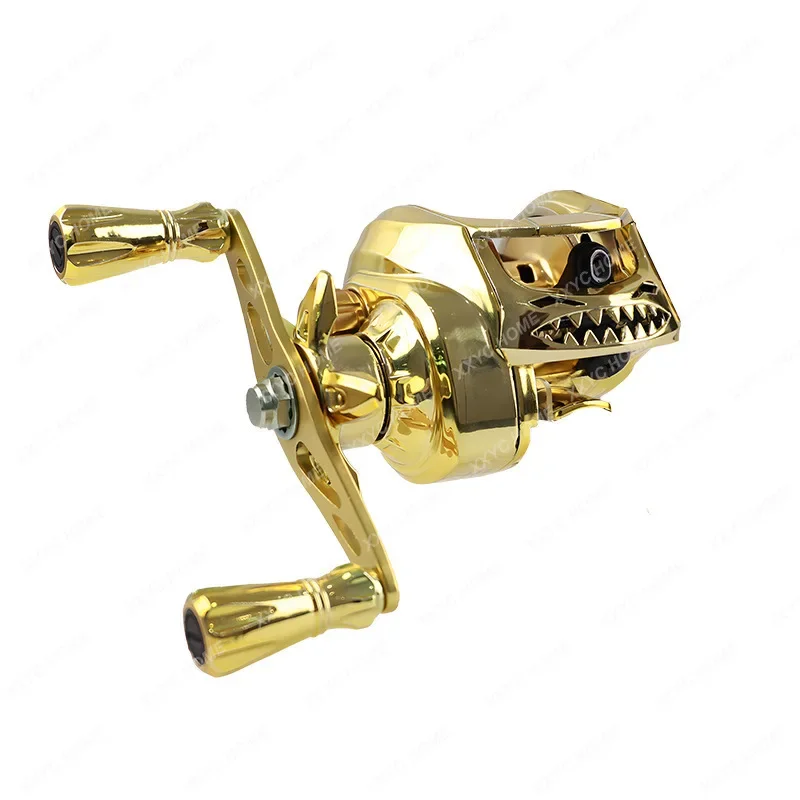 Metal sea fishing Luya water drop wheel anti-fried line micro-object metal long-distance investment