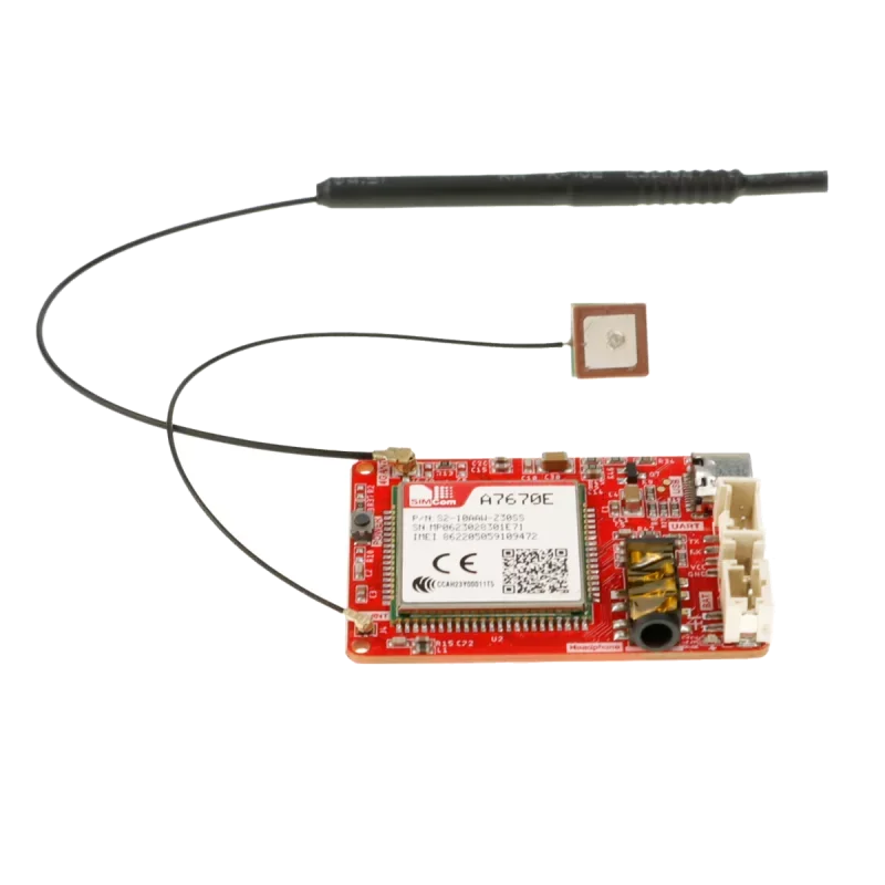 Crowtail-SIM-A7670E 4G Module SIM A7670E GPS Breakout Board Support GPS/GLONASS/BDS B1/B3/B5/B7/B8/B20 LTE