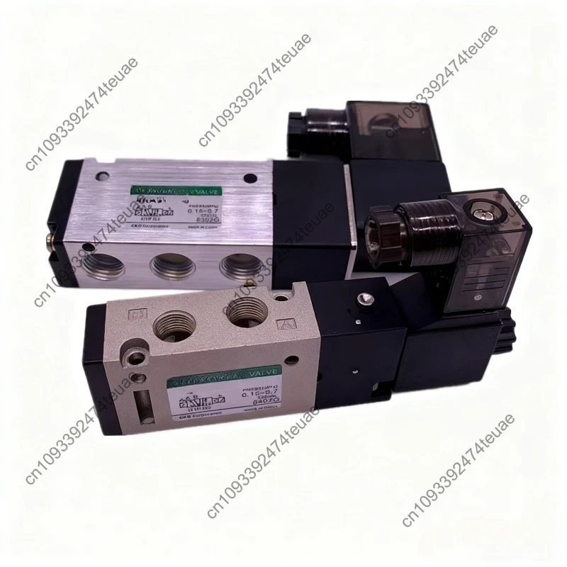 Pneumatic Solenoid Valve 4KA230-L Center Seal Type / 4KA240-L Center Bleed Type Junction Box Type