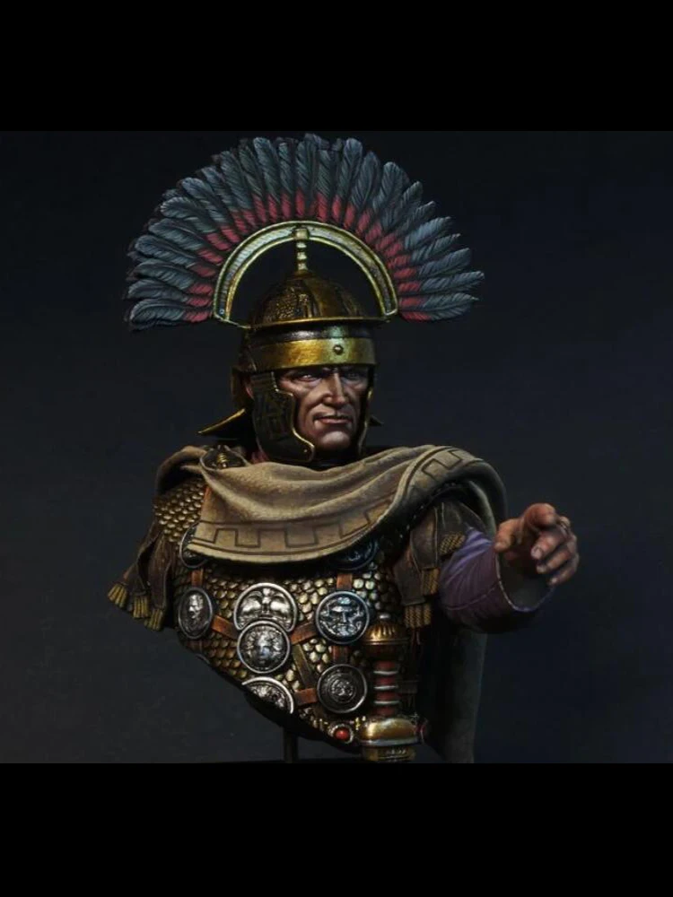 New Unassembled  1/10 roman centurion dacian campaign bust   self-assembled   Resin Figure Unpainted Model Kit