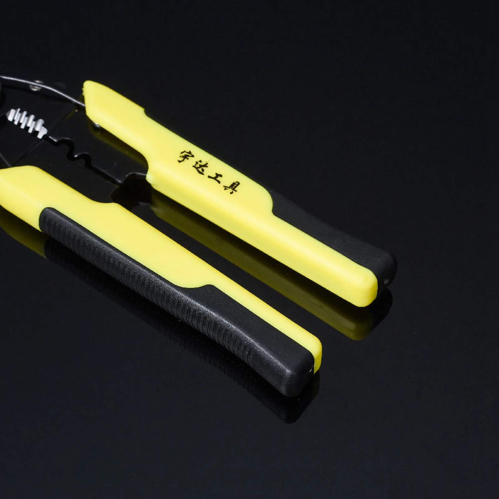 RC Crimping Crimp Plier Tool for Futaba JR JST Servo Connector 14 -26 AWG Wire Straight Yellow Black