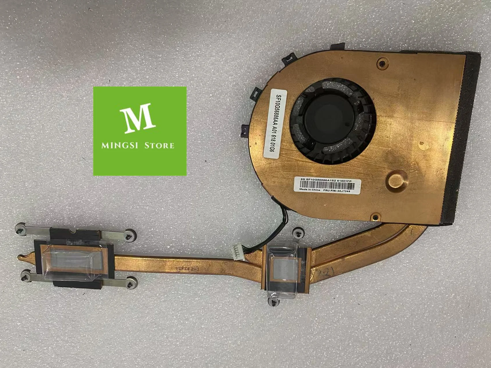 Genuine FOR LENOVO ThinkPad T560 W560s FAN HEATSINK  FRU 00JT268