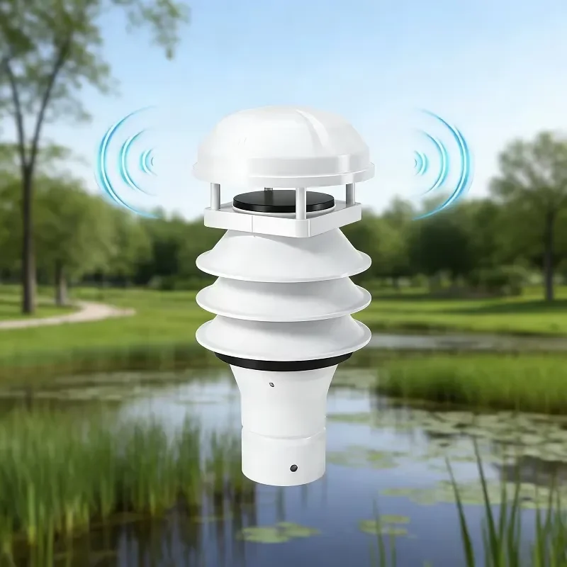 *2026*  HOT RK900-12 Compact Heated Hydrological Weather Station RS485 Modbus Ultrasonic Sensor OEM IP65 CE Certified