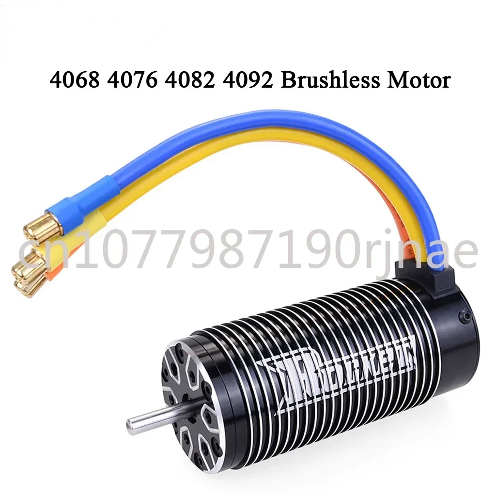 

5.0mm Shaft 4092 4082 4076 4068 4P Sensorless Motor Waterproof Brushless Motor for 1/8 RC Car RTR Scx10 Trx4 Traxxas