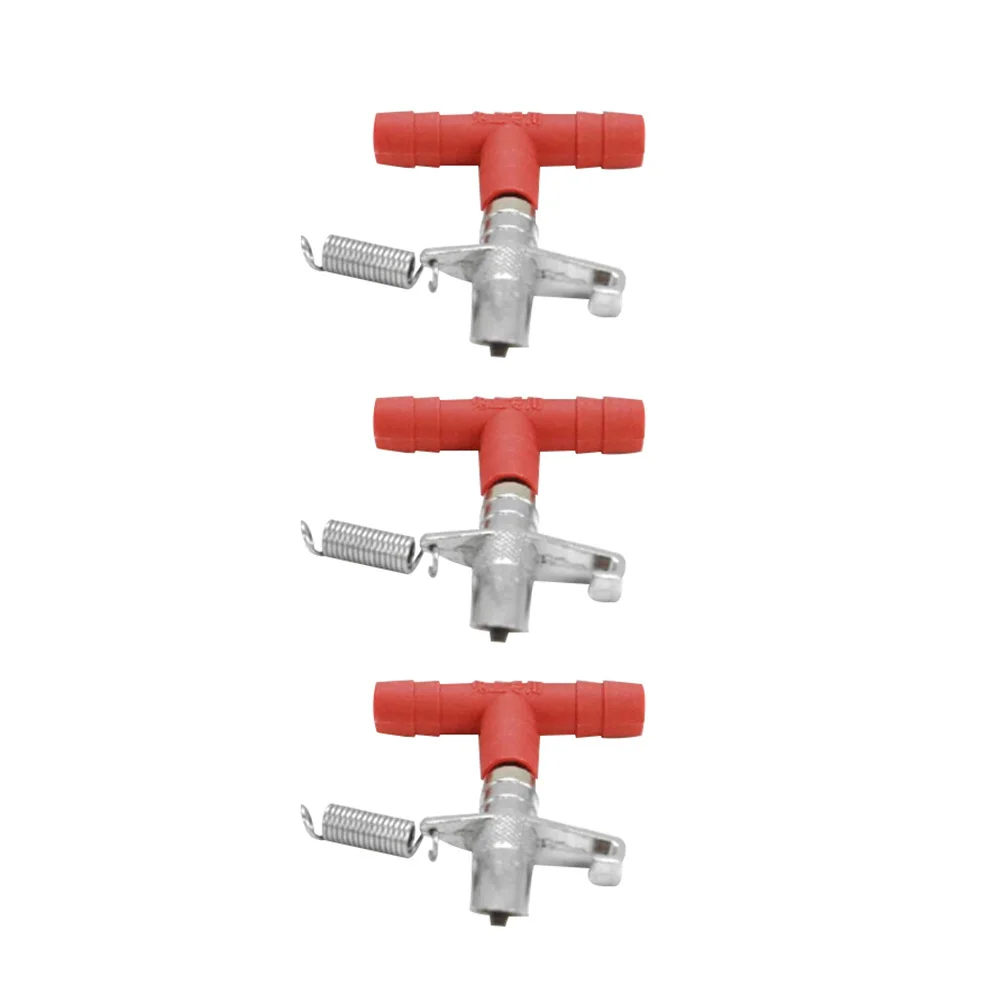 

3Pcs Rabbit Waterer Spring Type Removable Lower Parts Easy Cleaning Automatic Drinker for Rabbit Ferret Chinchilla Small Animal