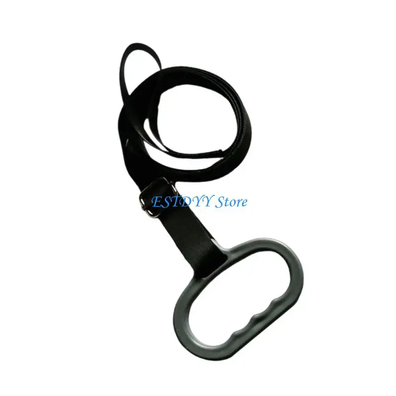 G6DE DualPurpose Pirogue Pull Belts Modifiable Length Ergonomic Handle Swimming Stabilization