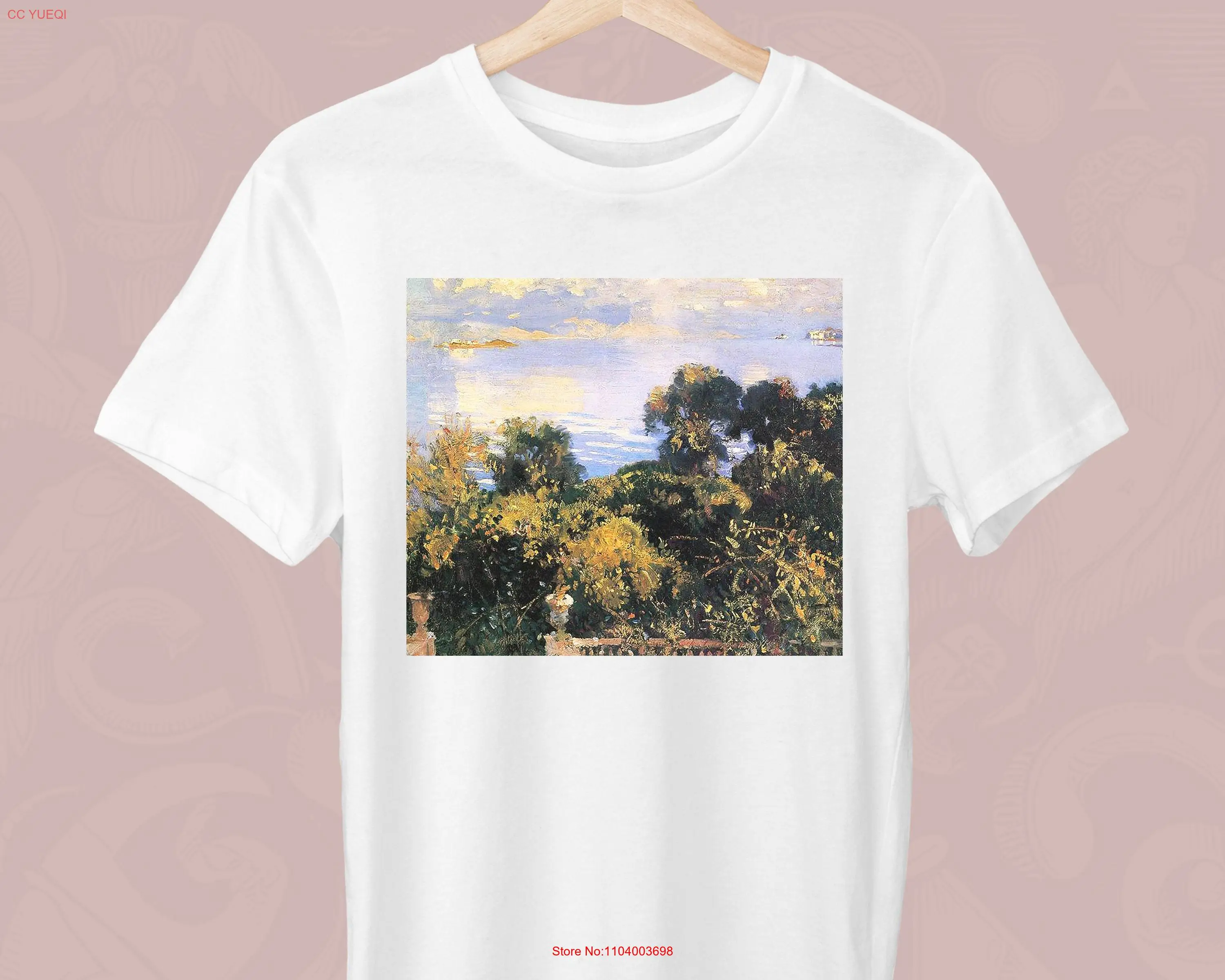 Футболка Oranges at Corfu John Singer Sargent в греческом стиле с длинными или короткими рукавами