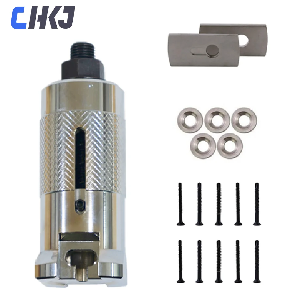 

CHKJ 2022 Lock Cylinder Puller Nail Puller Professional Locksmith Tool Stainless Steel Nail Puller Screws Cylinder Extractor