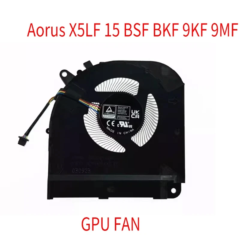 Laptop CPU GPU Fan for Gigabyte Aorus X5LF 15 BSF BKF 9KF 9MF FQ6S FQ6R