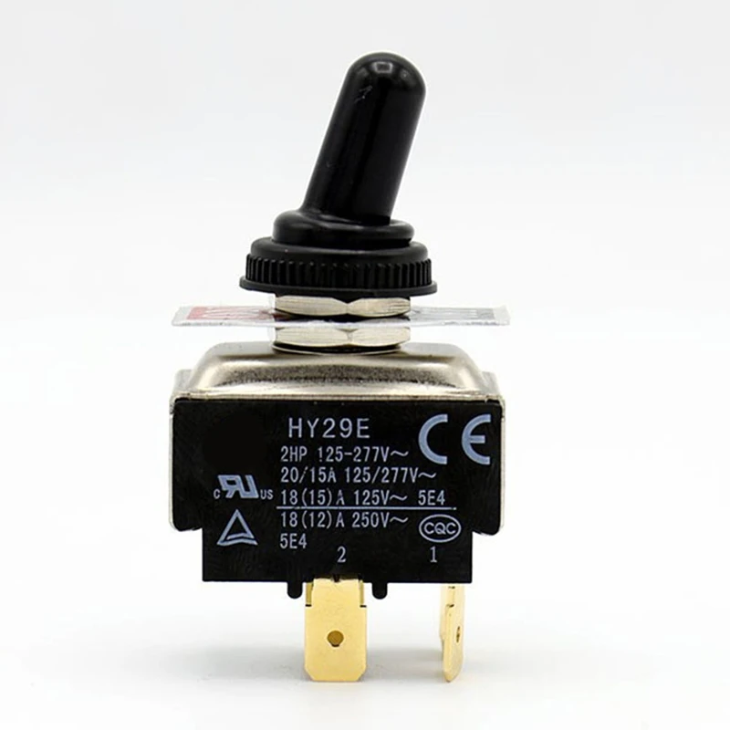 HY29E Interruttore a levetta con bilanciere a 4 pin per macchina da caffè Exopbar E61, lampada, restauri di rimorchi, progetto fai da te-A27R