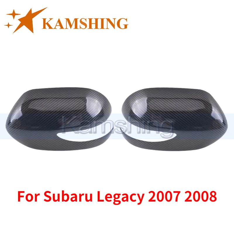 

Kamshing For Subaru Legacy 2007 2008 Carbon Fiber Outside Rearview Mirror Cover Rear View Mirror Cover Side Mirror Shell Housing