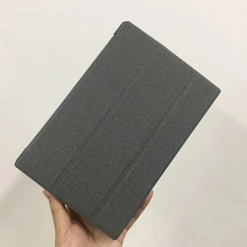 حافظة جلدية قابلة للطي لجهاز SuperKing Smart 9 Smart9 اللوحي 10.1 بوصة 2024 غطاء شفاف مقاوم للصدمات من مادة البولي يوريثان الحراري الناعم