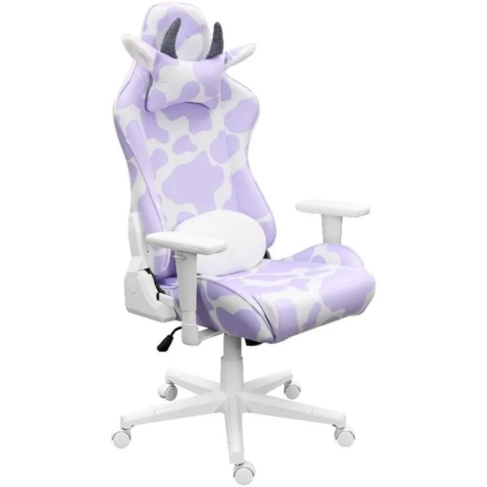 

Sport19.75 Modern Fabric Gaming Chair in Lavender Purple/White