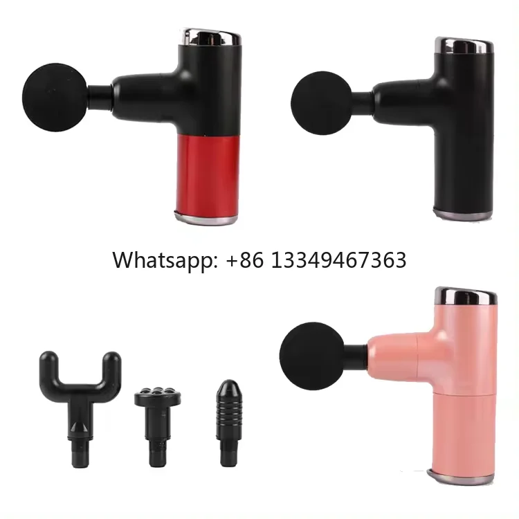 Portable Mini Wireless Massage Hammer Deep Muscle Soreness Relief Silent Brushless Design for Body Application