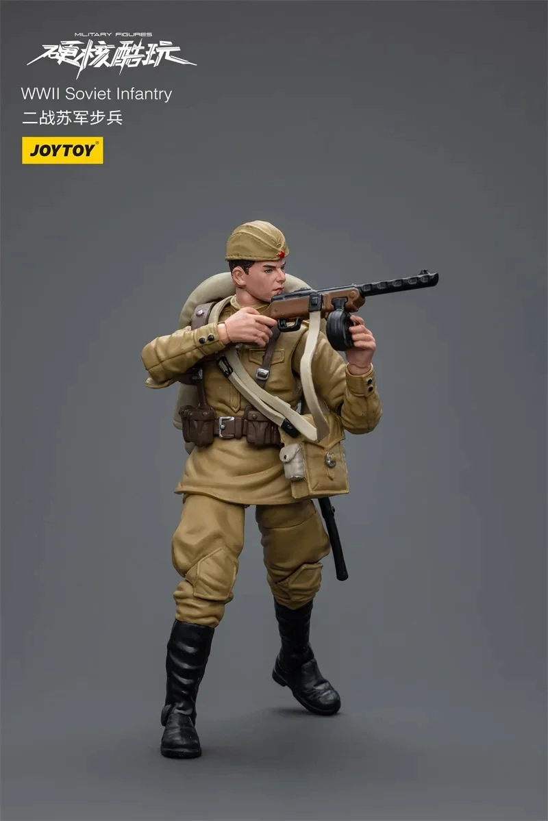 JOYTOY 1/18 Schaal Mannelijke Soldaat Verenigde Staten Leger Wehrmacht Sovjet-Infanterie 3.75 inch Action Figure Model JT8919 JT8926 JT8933