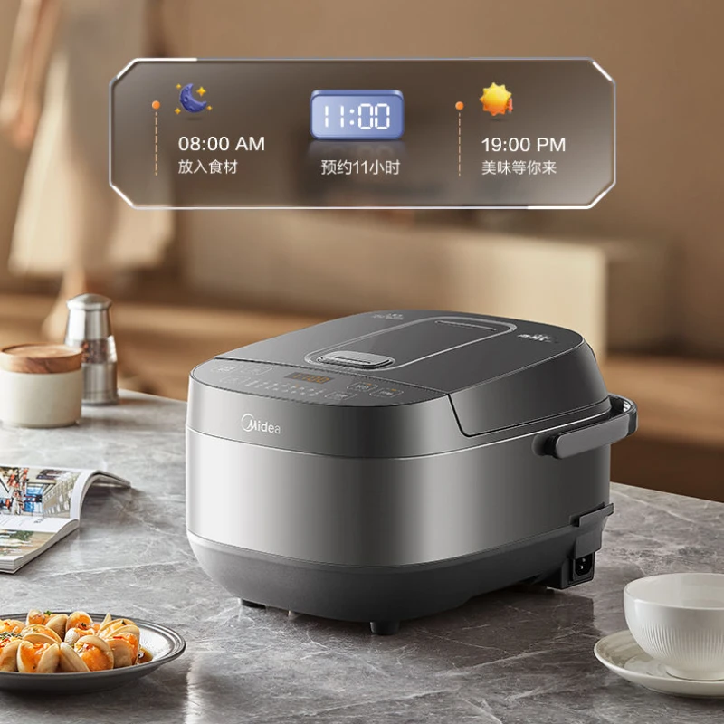 Rice cooker celadon liner antibacterial non-stick rice cooker household multi-function intelligent reservation firewood rice