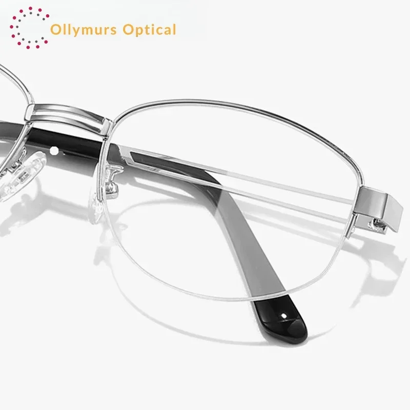 

Women Reading Prescription Lenses Glasses Frame Optical Myopia Eyewear Glasses Lady Oval Half Frame Fashion Presbyopia Spectacle