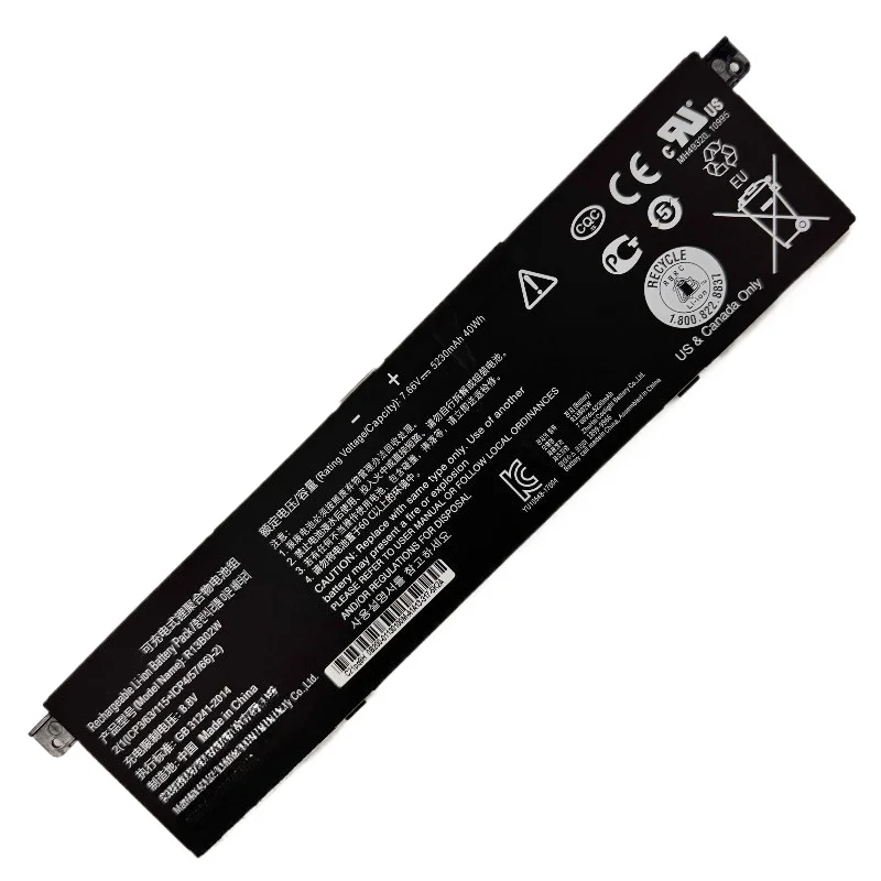 5230mAh High-Quality Laptop Batteries R13B01W R13B02W Laptop Battery For Xiaomi Mi Air 13.3