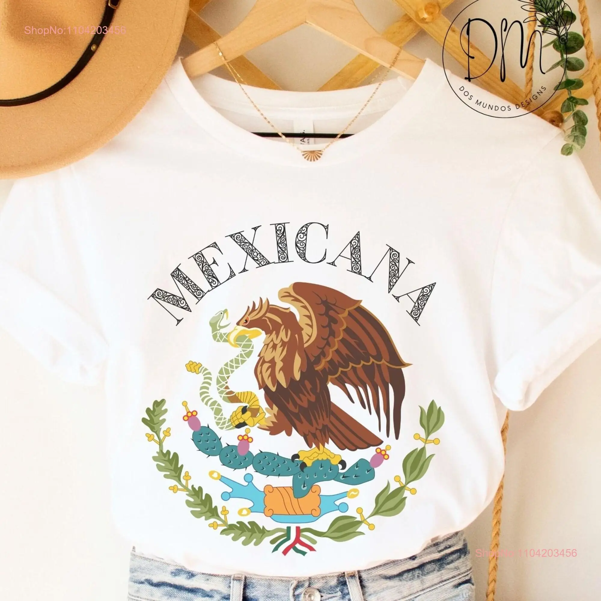 Mexicana T Shirt Educated Latina Power Mujer Mexican Pride AF Hispanic Heritage Mom Mexico long or short sleeves