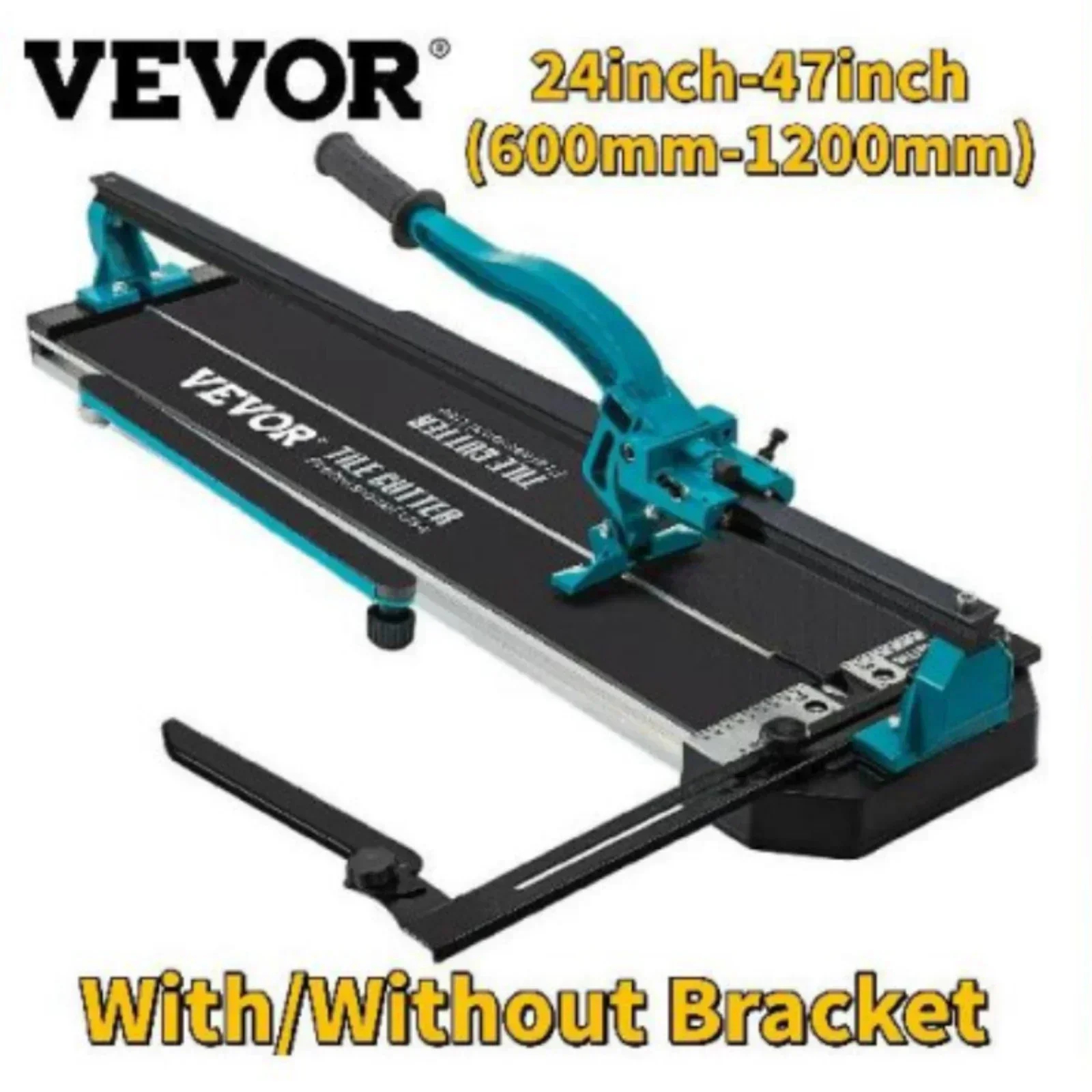 

VEVOR Manual Tile Cutter Precise Laser Positioning Single Rail Hand Cutter Tool for Cutting Ceramic Porcelain Granite Floor Tile