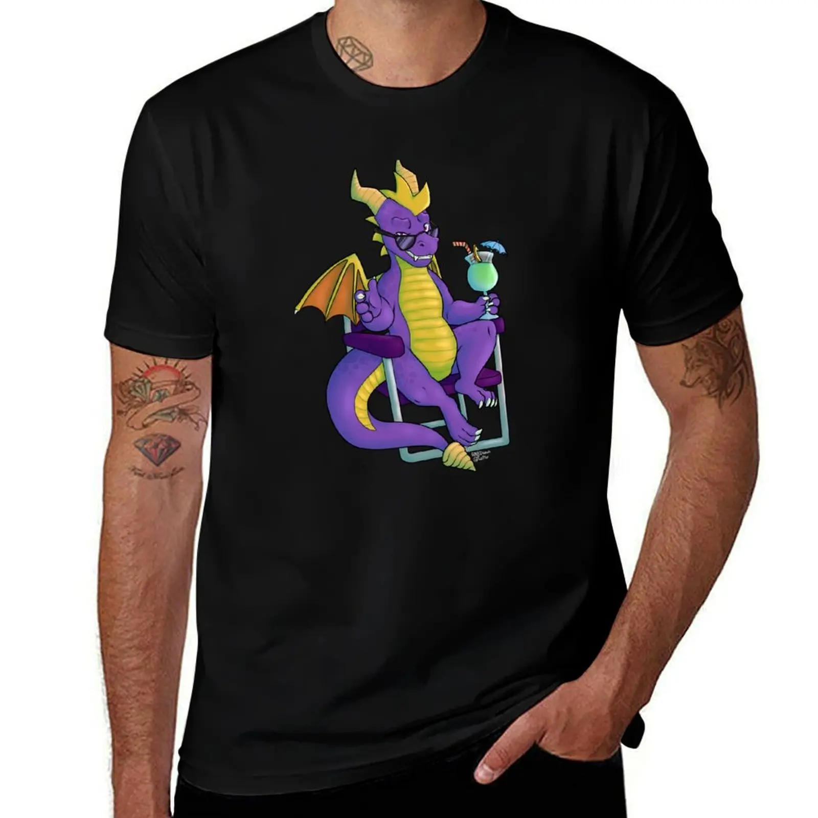

At Dragon Shores T-Shirt graphic t shirts for man anime t shirts for man cotton t shirts man 100% T-Shirt