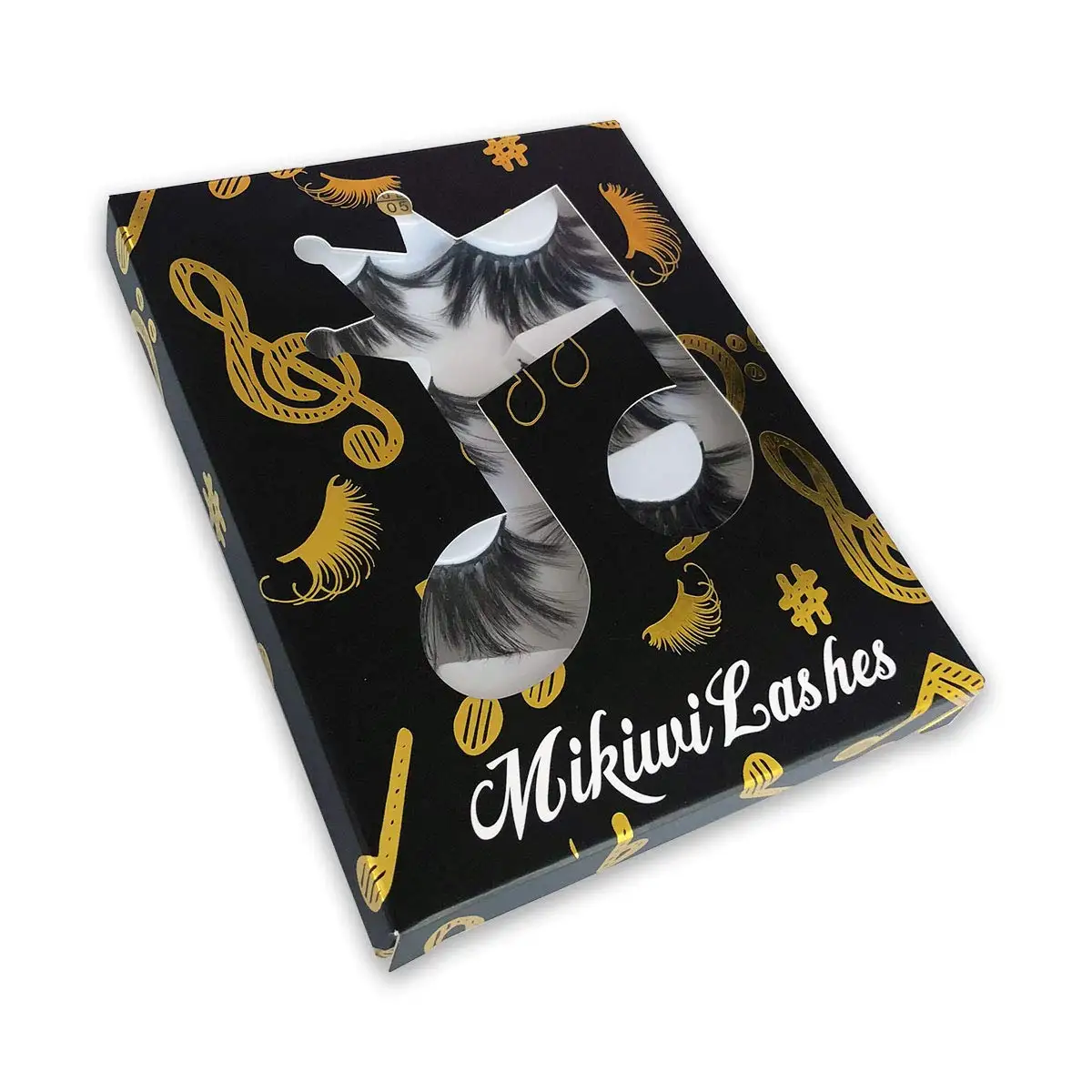 25mm Dramatic 6D Faux Mink Lashes, Fluffy Volume Eyelashes, Thick Crossed Long Lashes for Special Occasions