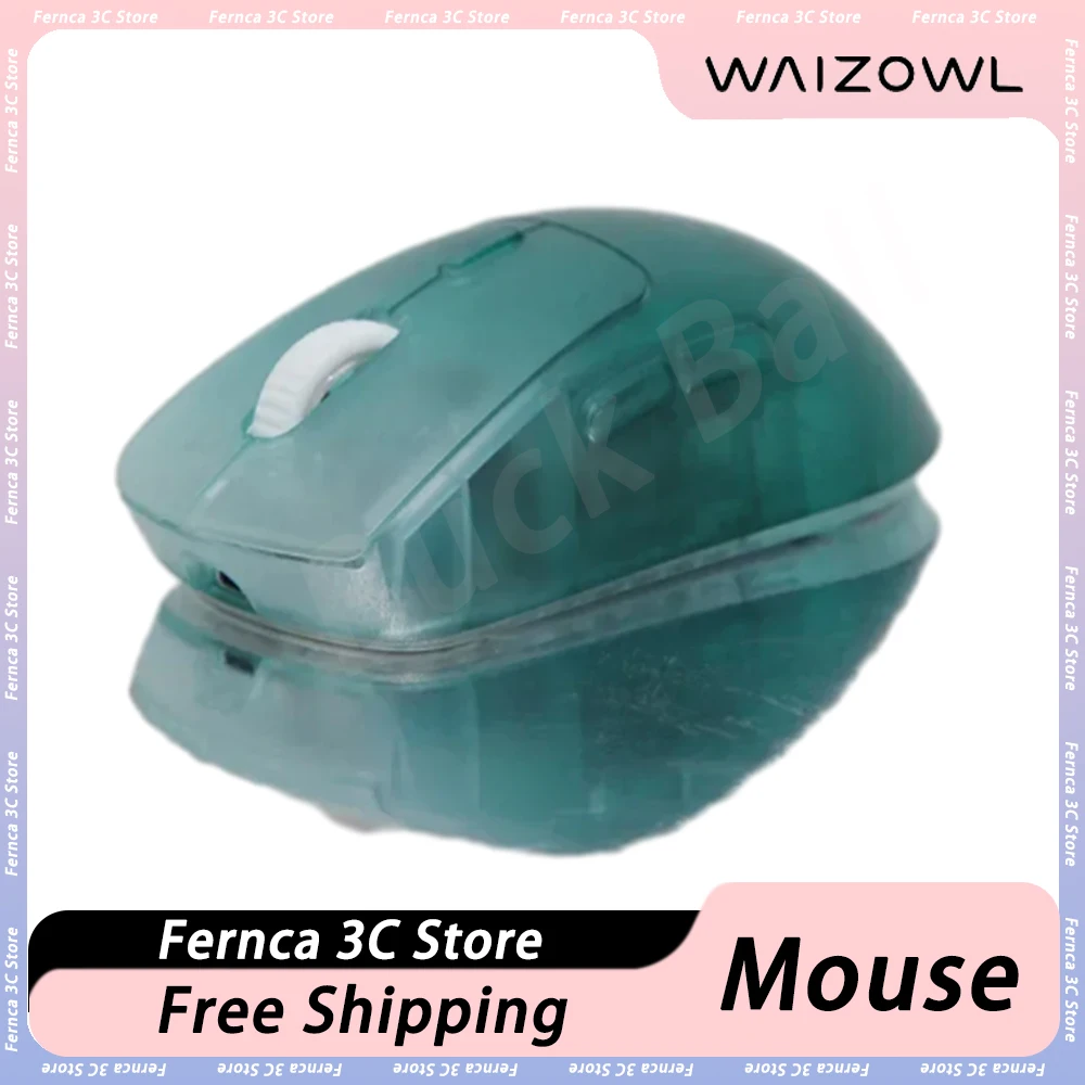 

Waizowl Ogm Pro Mouse Tri Mode Bluetooth Wireless Paw3395 Lightweight E-Sports Mouse Gamer Pc Accessoies Gaming Mice Man Gifts