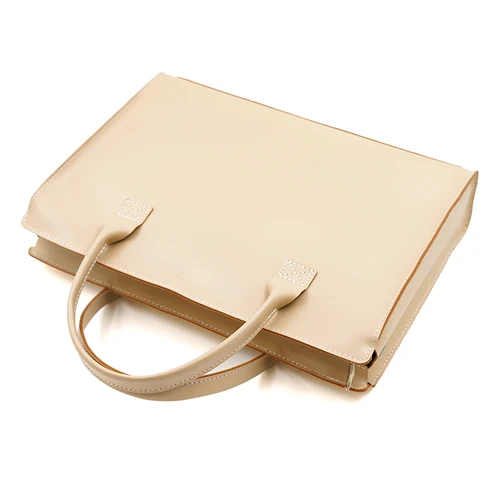 Imagen 2 del producto Bolso de cuero PU para ordenador portátil para mujer, bolso de 13/14/15,6/16 pulgadas para Macbook Air Tablet HuaWei MateBook Lenovo Thinkpad