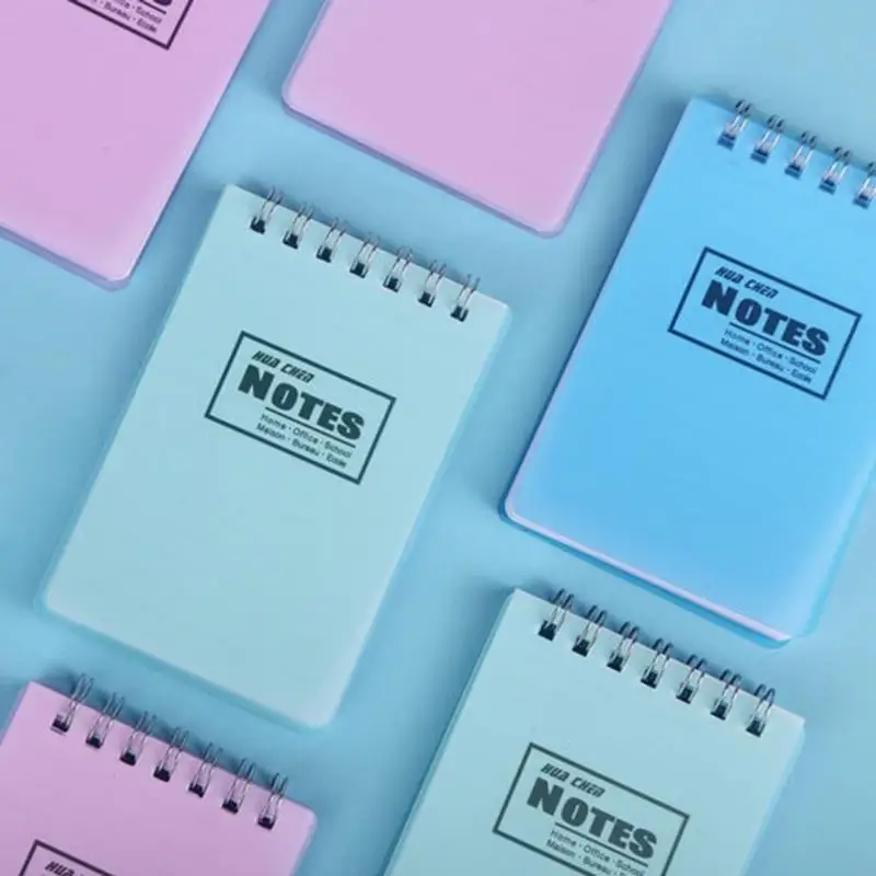 W89C Notas bolsillo Papeles Mini Notepad Notorbook Pequeño Planner To-Do-List 42 Hojas para niños Estudiantes