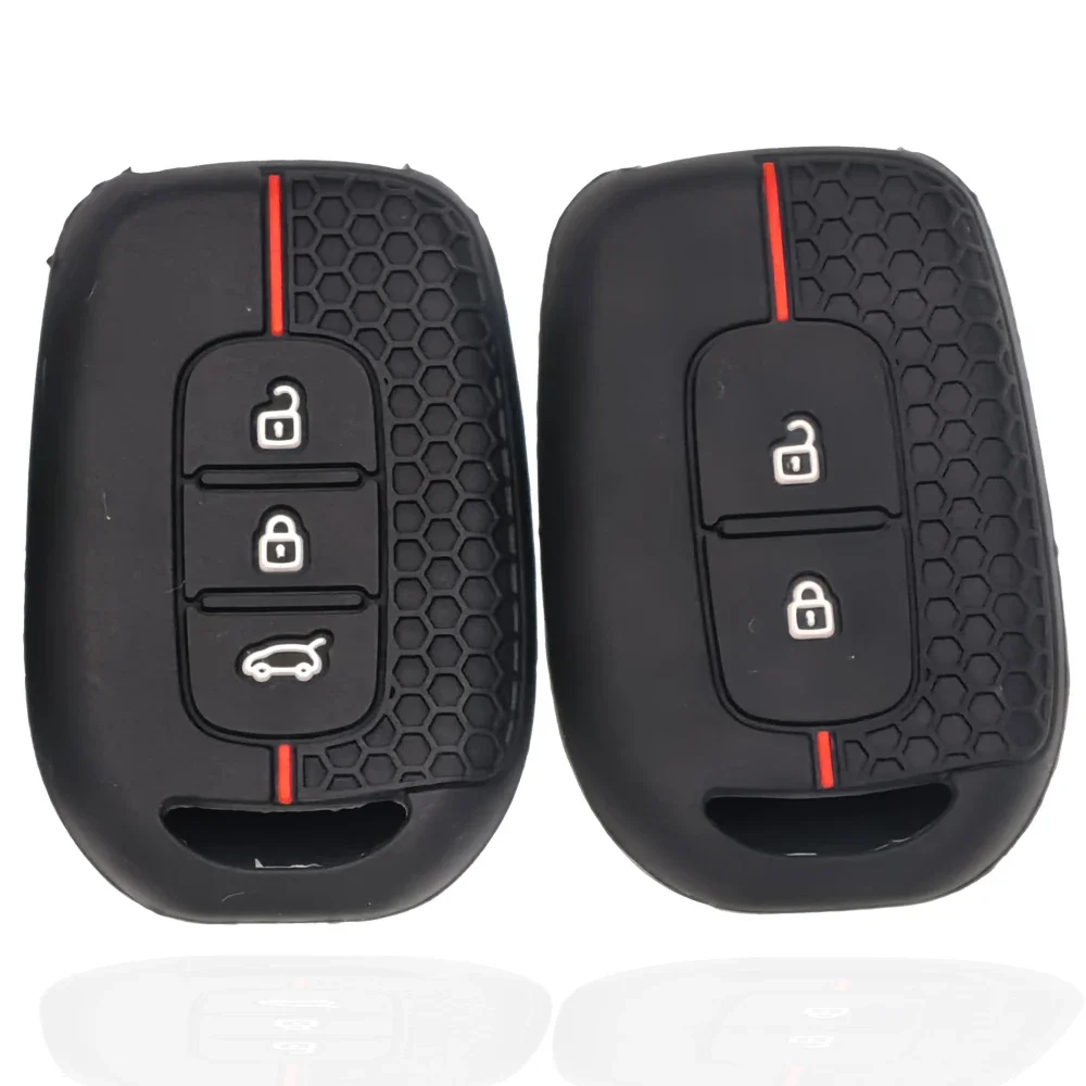 غلاف من السيليكون لرينو كادجار كابتور ميجان سانديرو ستيبواي لوجان كليو 5 2022 أركانا 2020 2021 كويد 2023 غطاء حافظة مفاتيح السيارة #3