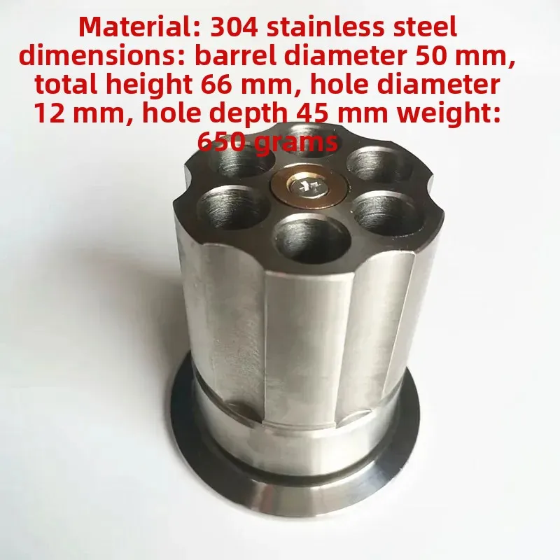304 Stainless Steel Metal Bearing Rotating Pen Holder Pen Insert Desk Play Multi-function Thickened Pen Holder