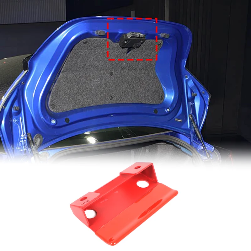 

For Toyota 86 Subaru BRZ 2022+ Car Tail Door Inner Handle Cover Car Modification Decorative Accessories Carbon Steel Black 1Pcs