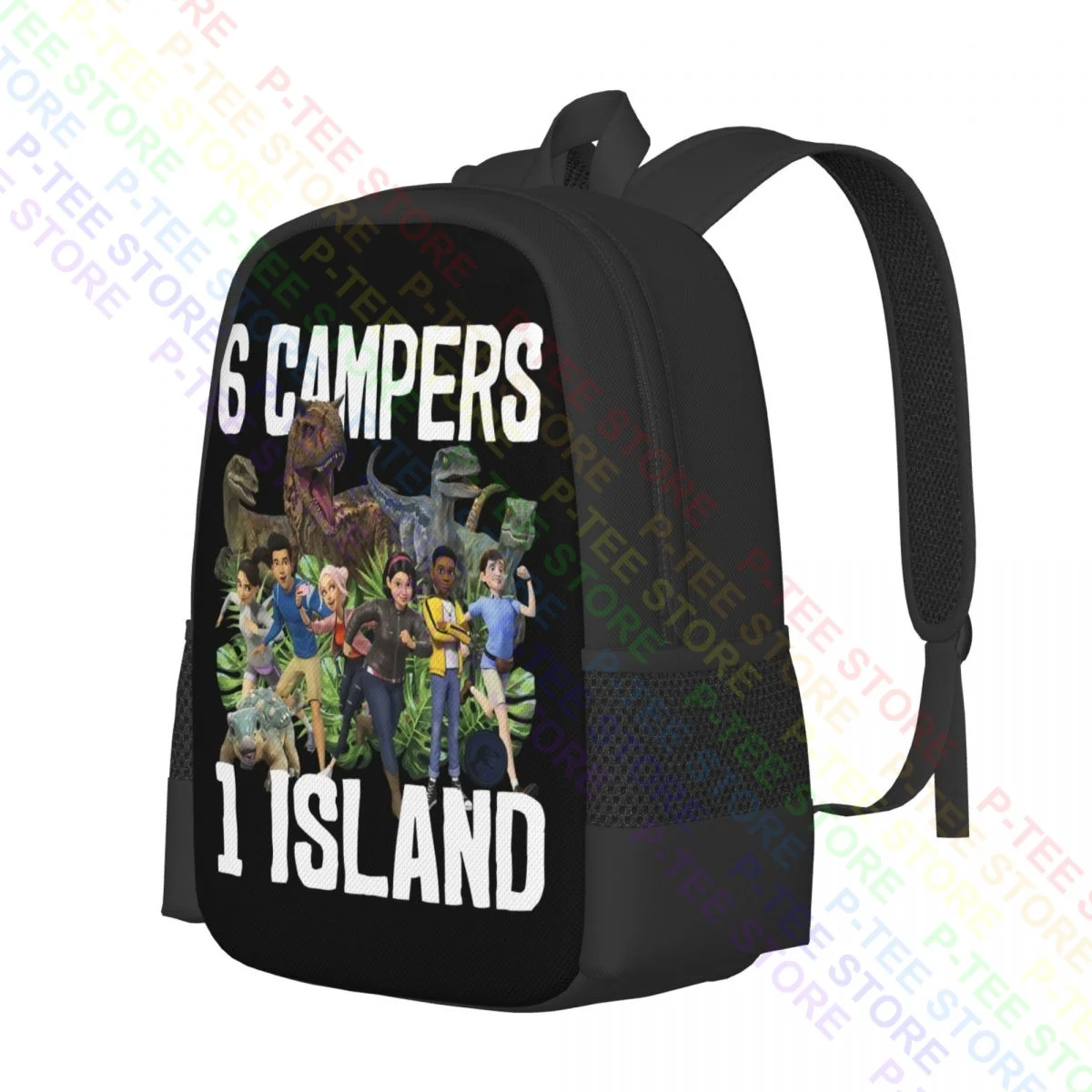 Jurassic World Camp Cretaceous 6 Campers 1 IslandBackpack Large Capacity Fashion 3d Printing