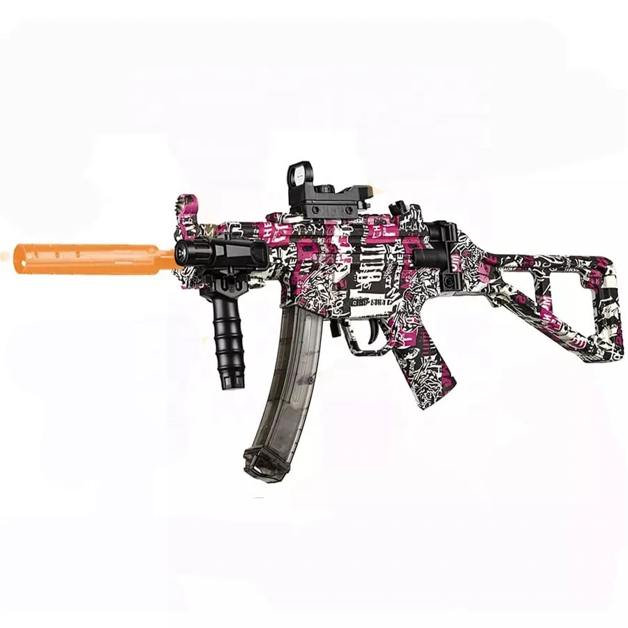 

Gel Balls Gun Electric Airsoft Weapons MP5K Water Ball Blasting Gun Rifle Sniper Launcher Toys Boy Adults CS Shooting Fake Gun