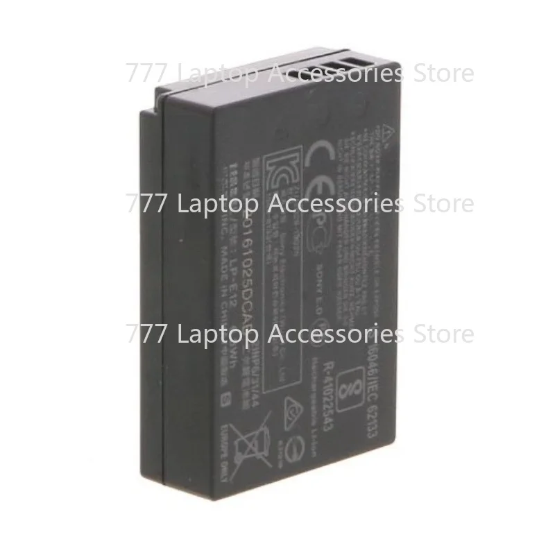 IIII   Used  For Canon OEM LP-E12 Battery LPE12 for EOS 100D M M2 M10 M50 M100 M200 M50