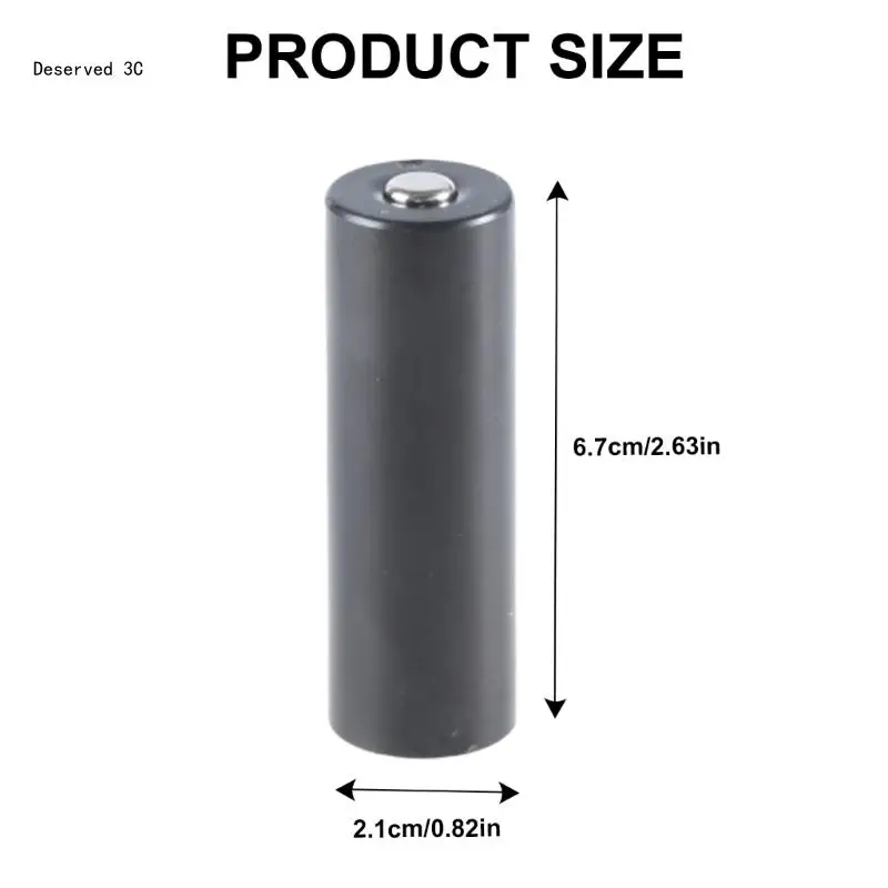 Portable 18650 to 21700 Battery Size Adapter Cylindrical Cell Battery Converter