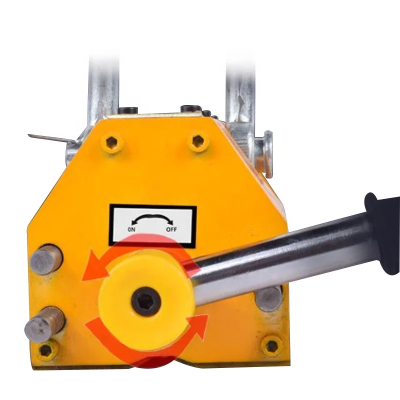 Manual Steel Plate Magnetic Lifter 100kg 200kg 400kg 600kg Permanent Lift Magnet Lifter