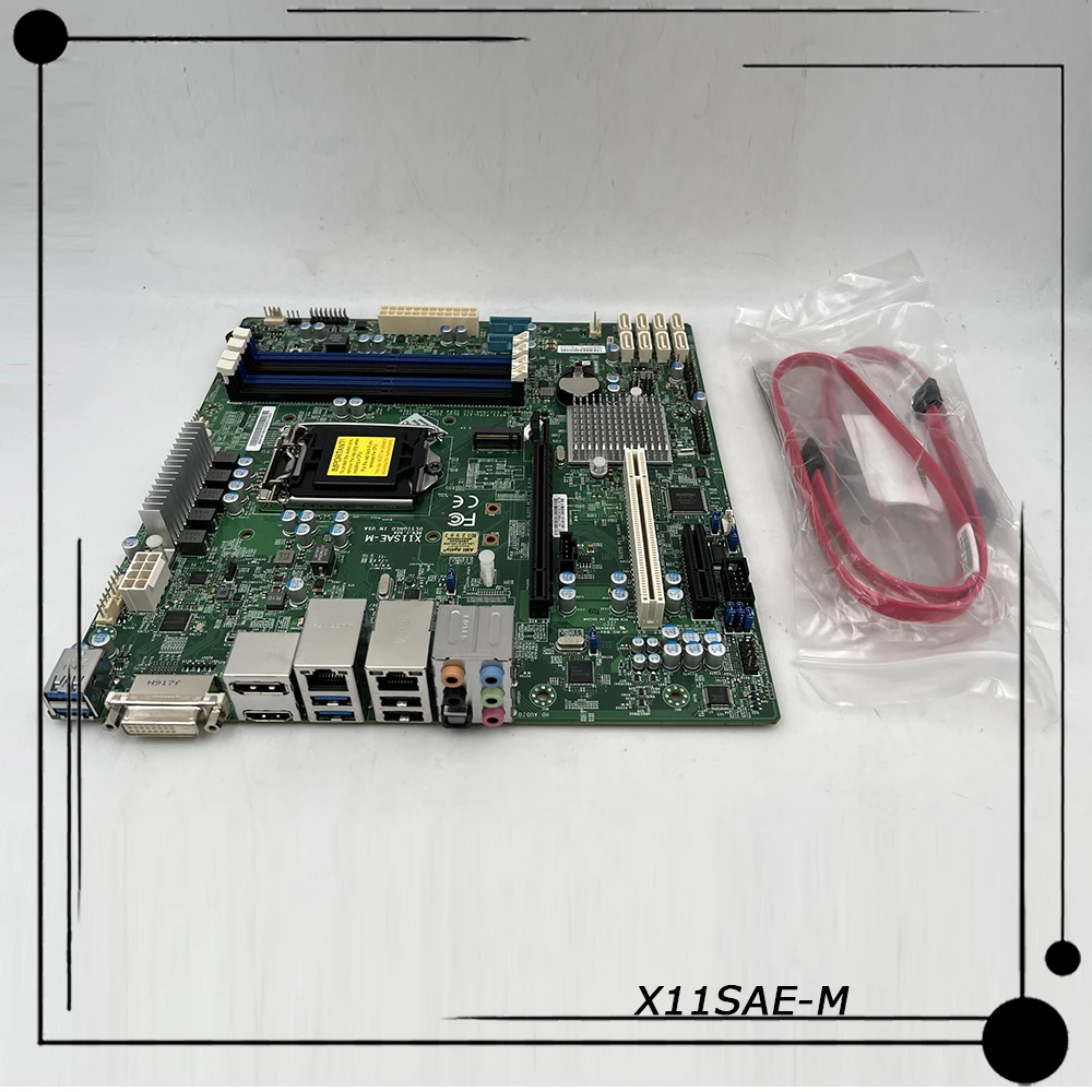 X11SAE-M For Supermicro Workstation Micro-ATX Motherboard Intel C236 LGA-1151 E3-1200 v6/v5 6th/7th Generation Core i3 Series