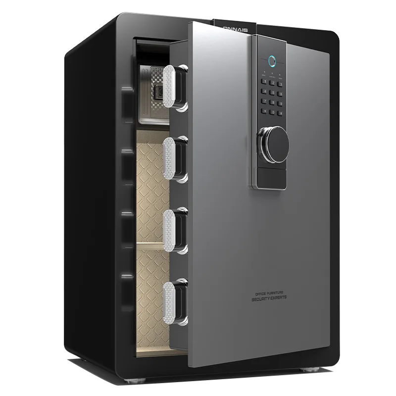 LH Home Small Password Office Safe Deposit Box Anti-theft Smart Safe Deposit Box