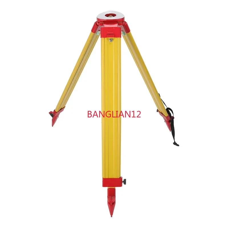 Wooden Tripod GST20-9-FCT Total Station RTK Survey Bracket with Self-locking Fastening