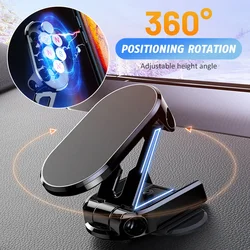 Magnetic Car Phone Holder Mount Magnet Smartphone Mobile Stand Cell GPS Support In Car For iPhone 14 13 12 11X8 Xiaomi Samsung